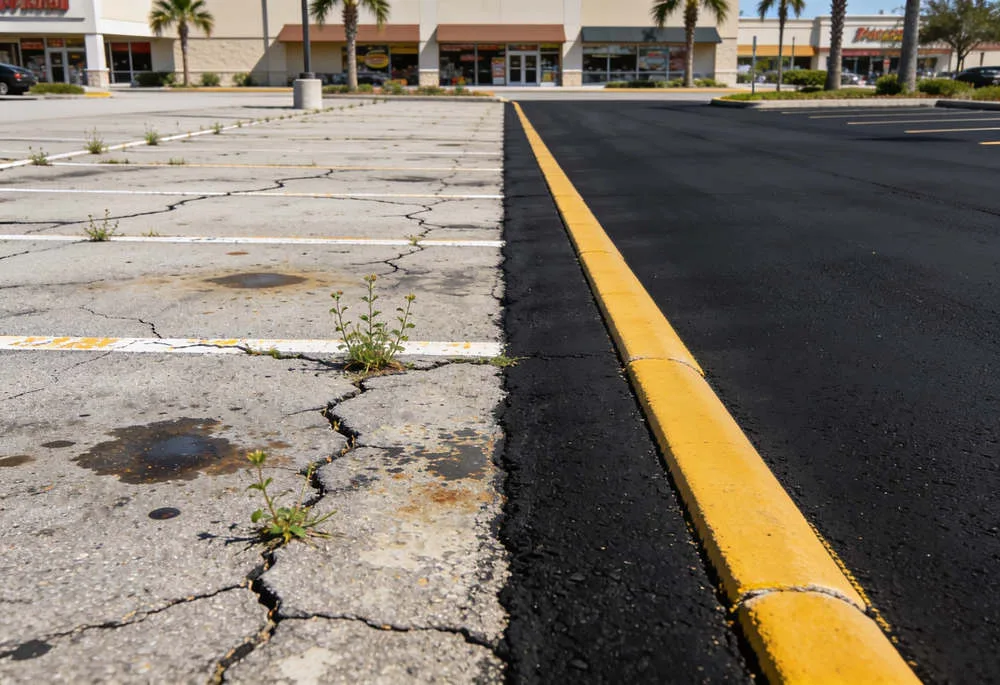 Sealcoat or Repave? How Central Florida Property Managers Decide Before It's Too Late