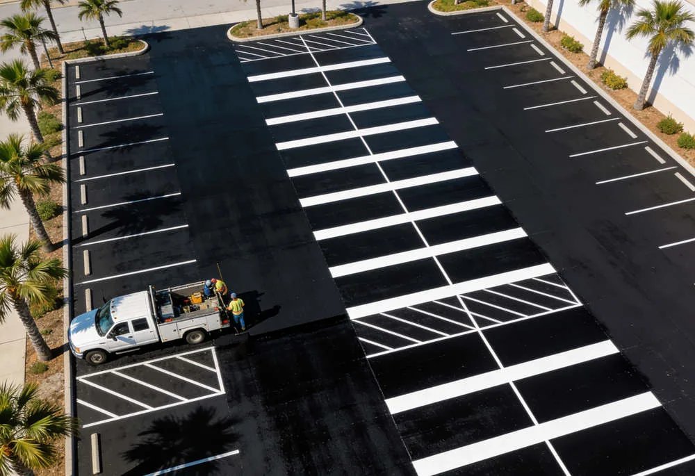 How Often Should You Sealcoat a Commercial Parking Lot in Central Florida? A Property Manager's Timeline