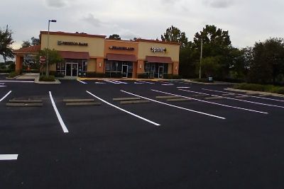 Trustco Bank's parking lot